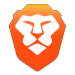 The Brave browser lion logo